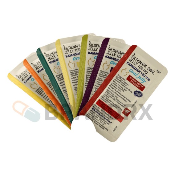 Kamagra Oral Jelly Flavoured 100 mg Ajanta Pharma